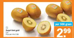 Albert Heijn Zespri kiwi gold aanbieding