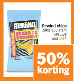 Albert Heijn Rewind chips aanbieding