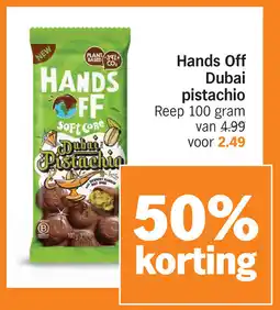 Albert Heijn Hands Off Dubai pistachio aanbieding