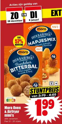 Dirk Mora Oven & Airfryer mini's aanbieding