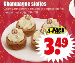 Dirk Champagne slofjes aanbieding