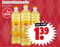 Dirk Zonnebloemolie aanbieding