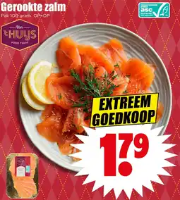 Dirk Gerookte zalm aanbieding