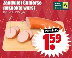 Dirk Zandvliet Gelderse gekookte worst aanbieding