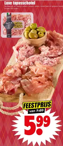 Dirk Luxe tapasschotel aanbieding