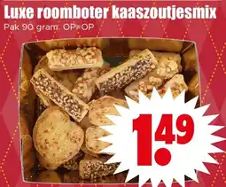 Dirk Luxe roomboter kaaszoutjesmix aanbieding