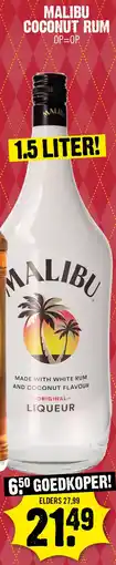 Dirk Malibu Coconut rum aanbieding
