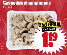 Dirk Gesneden champignons aanbieding