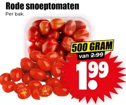 Dirk Rode snoeptomaten aanbieding