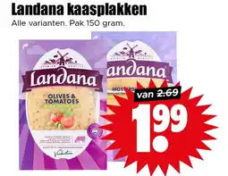 Dirk Landana kaasplakken aanbieding