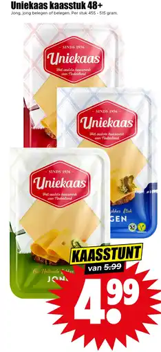 Dirk Uniekaas kaasstuk 48+ aanbieding