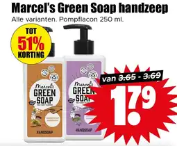 Dirk Marcel's Green Soap handzeep aanbieding