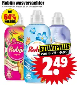 Dirk Robijn wasverzachter aanbieding