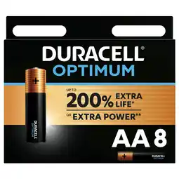 Coolblue Duracell Alkaline Optimum AA-batterijen 8 stuks aanbieding