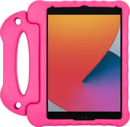 Coolblue BlueBuilt iPad (2021/2020) Kids Cover Roze aanbieding