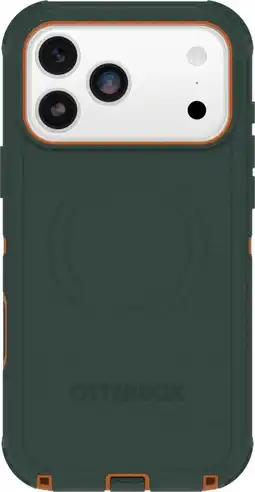 Coolblue Otterbox Defender Pro iPhone 17 Pro Max Back Cover met MagSafe Magneet Groen aanbieding