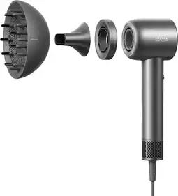 MediaMarkt DREAME Hair Glory Mix Snelwerkende Haardroger Zwart Haardroger Zwart aanbieding