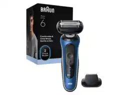 MediaMarkt Braun 62-b1200s Scheerapparaat Blauw aanbieding