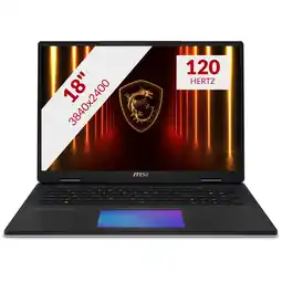 MediaMarkt MSI Titan 18 HX AI A2XWJG-234NL - 18 inch - - 96 GB - 6 TB - GeForce RTX 5090 aanbieding