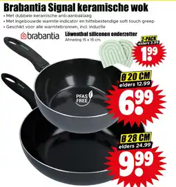 Dirk Brabantia Signal keramische wok aanbieding