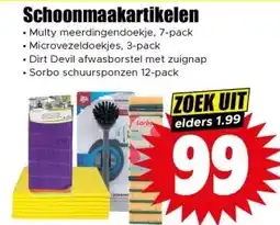 Dirk Schoonmaakartikelen aanbieding