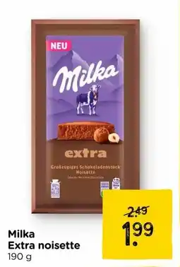 Xenos Milka Extra noisette aanbieding