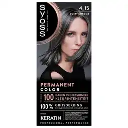 Trekpleister Syoss Metallic Shine 4-15 Dusty Chrome Haarkleuring aanbieding
