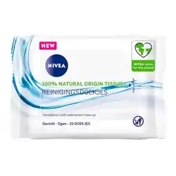 Trekpleister NIVEA 3-in-1 Verfrissende Reinigingsdoekjes aanbieding