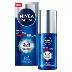 Trekpleister NIVEA Men Anti-Age 2-in-1 Power Serum aanbieding