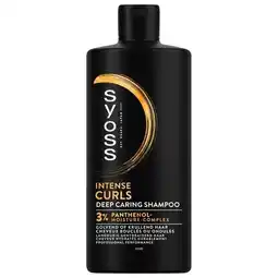 Trekpleister Syoss Intense Curls Deep Caring Shampoo aanbieding