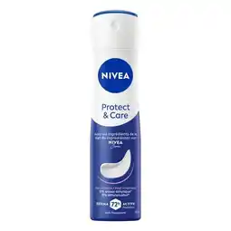 Trekpleister NIVEA Protect & Care Antitranspirant Spray aanbieding