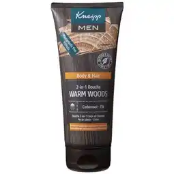 Trekpleister Kneipp Men 2-in-1 Warm Woods Douchegel aanbieding