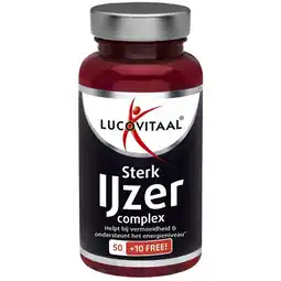 Trekpleister Lucovitaal Sterk IJzer Complex + Vitaminen & Mineralen Tabletten aanbieding