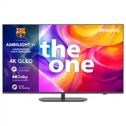 MediaMarkt PHILIPS 75PUS9000 4k QLED Ambilight TV 75 inch XXL (The One) (2025) aanbieding