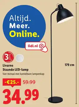 Lidl Livarno Staande LED-lamp aanbieding