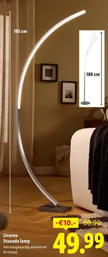 Lidl Livarno Staande lamp aanbieding