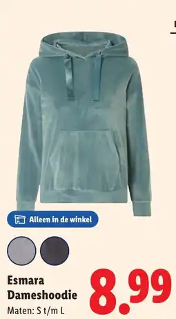 Lidl Esmara Dameshoodie aanbieding