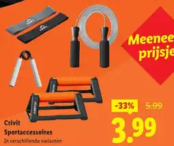Lidl Crivit Sportaccessoires aanbieding