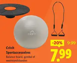Lidl Crivit Sportaccessoires aanbieding