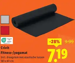 Lidl Crivit Fitness-/yogamat aanbieding