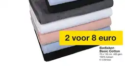 Zeeman BadlakenBasic Cotton aanbieding