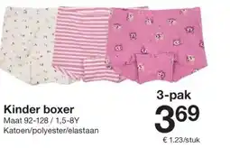 Zeeman Kinder boxer aanbieding