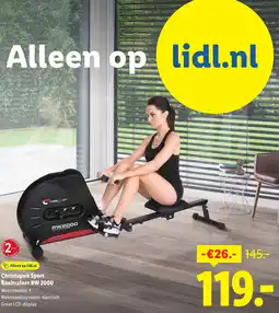 Lidl Christopeit Sport Roeitrainer RW 2000 aanbieding