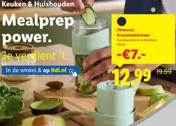 Lidl Silvercrest Accusmoothiemaker aanbieding