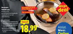 Lidl Masterpro Hybride pan aanbieding