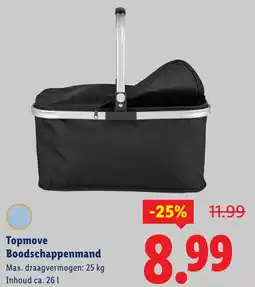 Lidl Topmove Boodschappenmand aanbieding