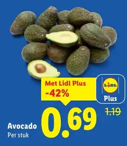 Lidl Avocado aanbieding