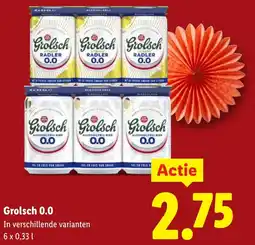 Lidl Grolsch 0.0 aanbieding
