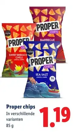Lidl Proper chips aanbieding