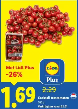 Lidl Cocktail trostomaten aanbieding